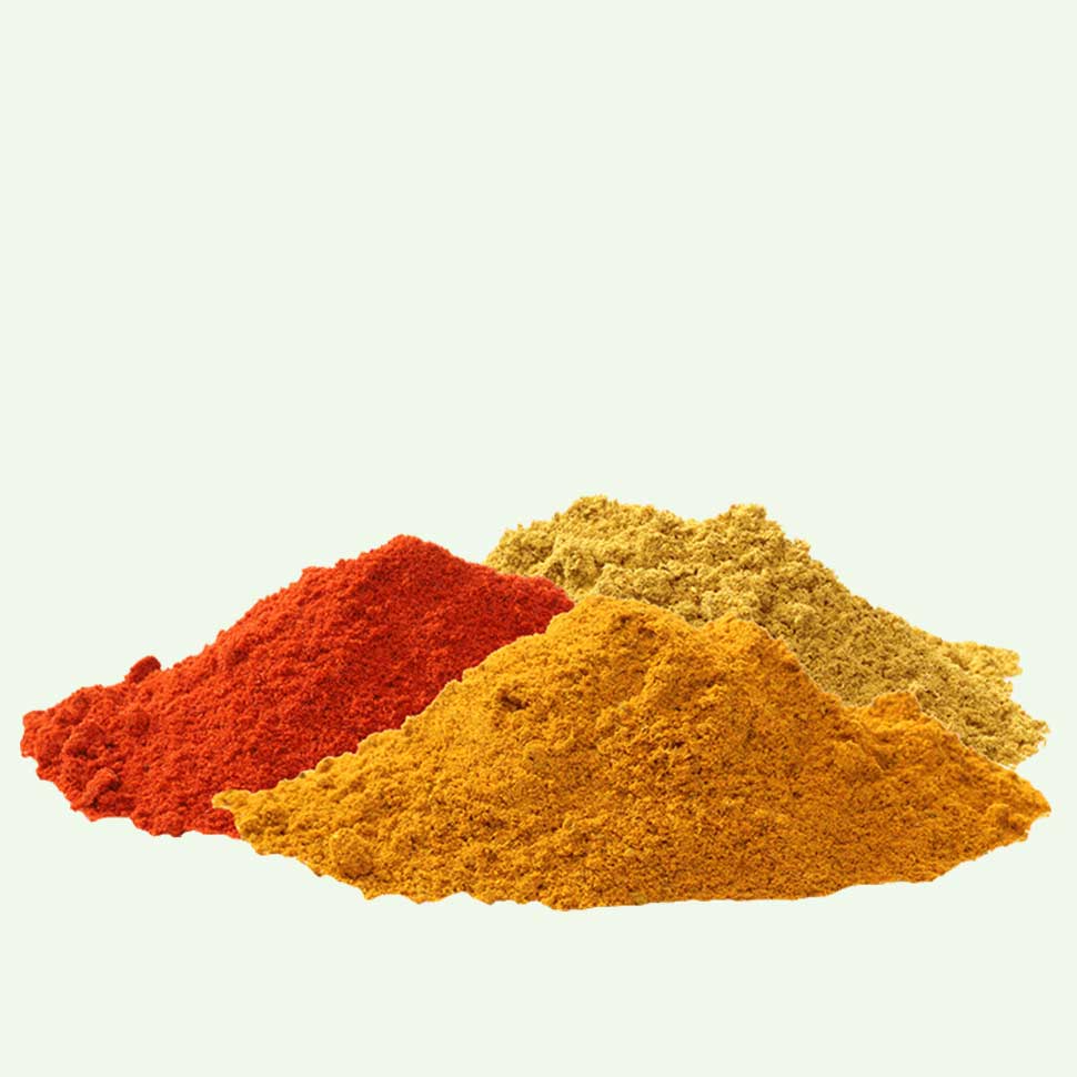 Combo spice powders